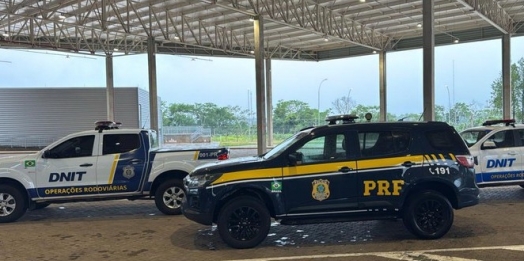 PRF acompanha vistoria técnica do DNIT nas obras de construção da Perimetral Leste em Foz do Iguaçu