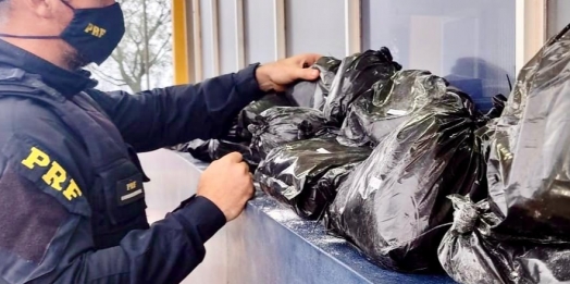 PRF apreende 135 Kg de “Ecstasy Genérico” em Santa Terezinha de Itaipu