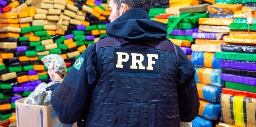 PRF apreende 195 toneladas de drogas em 2023 no Paraná e bate recorde histórico