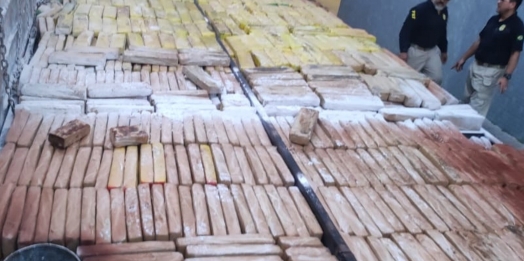 PRF apreende grande quantidade de maconha em Santa Terezinha de Itaipu