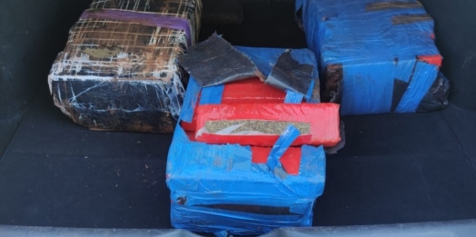 PRF apreende maconha e prende homem em Céu Azul