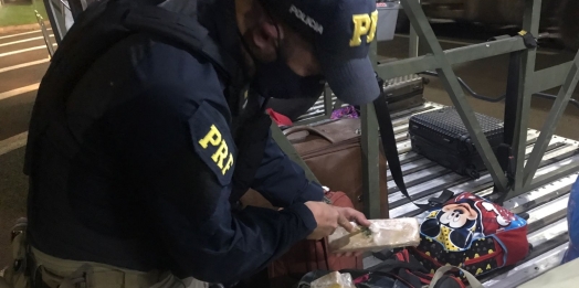 PRF apreende Maconha em Santa Terezinha de Itaipu