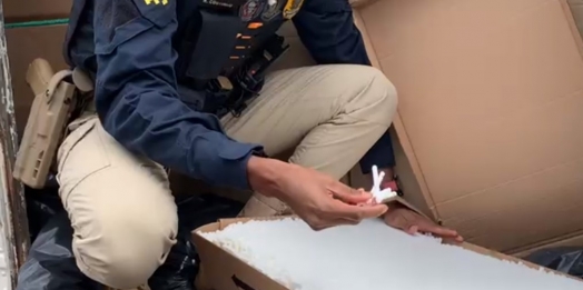 PRF apreende mais de 200 mil maços e filtros de cigarros contrabandeados