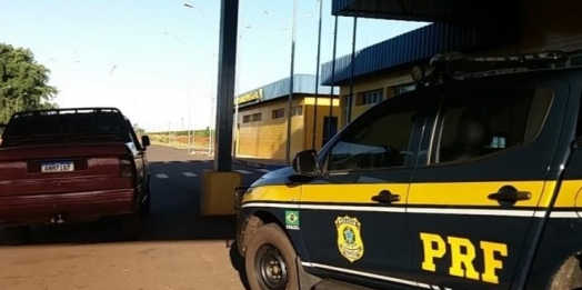 PRF e PM recuperam camionete poucas horas após o roubo e prendem dois suspeitos em Guaíra