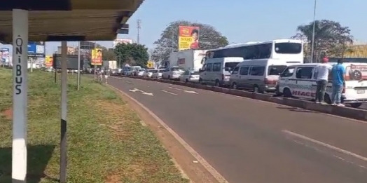 PRF Informa - Congestionamento na Ponte da Amizade em 20/09/2023