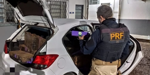 PRF prende traficante tentando se esconder em Motel na região oeste