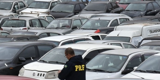 PRF realiza leilão virtual de veículos retidos no Paraná