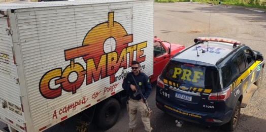PRF de Guaíra recupera veículo antes do proprietário perceber o furto ocorrido em Santa Helena