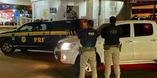 PRF recupera veículo roubado minutos após assalto em Medianeira
