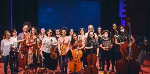 Primeira orquestra feminina do Brasil faz apresentações em Cascavel e Medianeira