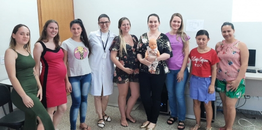 Primeira rodada de trabalhos com os grupos de gestantes é encerrada em Missal