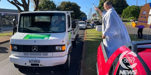Procissão de carros e festa celebrou o dia de São Cristóvão em Medianeira