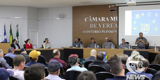 Produtores de Santa Helena participam do lançamento do Plano Safra 2022-2023