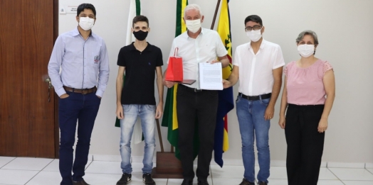 Projeto inovador para Ponte Ayrton Senna é apresentado ao Executivo de Guaíra