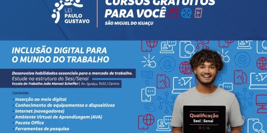 Projeto selecionado pela Lei Paulo Gustavo traz cursos gratuitos para setor audiovisual