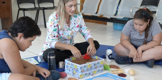 PROTEJA inicia acompanhamento nutricional com as crianças do programa em São Miguel do Iguaçu
