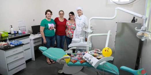 Provopar doa brinquedos para atendimento Odontológico