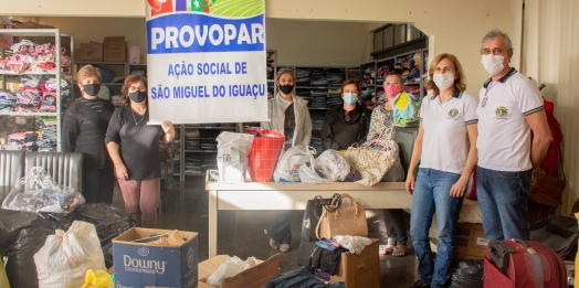 Provopar recebe doação do Lions Clube de São Miguel do Iguaçu