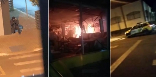 Quadrilha fortemente armada promove mega-assalto no norte do Paraná; vídeo