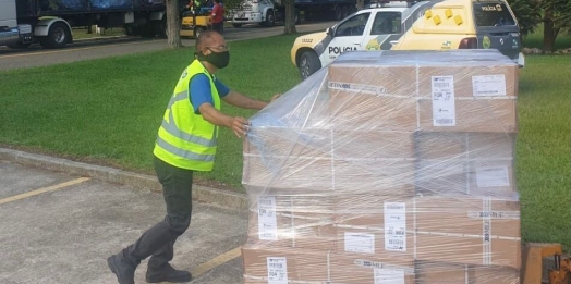 Quase 9 mil pistolas chegam ao Paraná para renovar armamento da PM