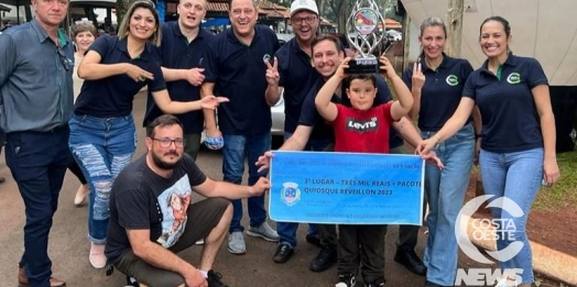 Rádio Costa Oeste fatura o 3º lugar na Festa da Costela em Santa Helena