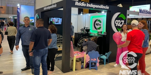 Rádio Independência 92,7 FM na Expomed 2023