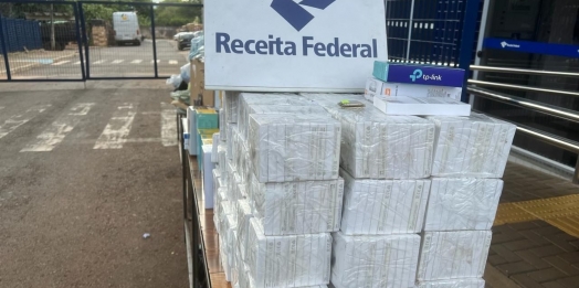 Receita Federal apreende veículo com carga ilícita e efetua duas prisões em flagrante