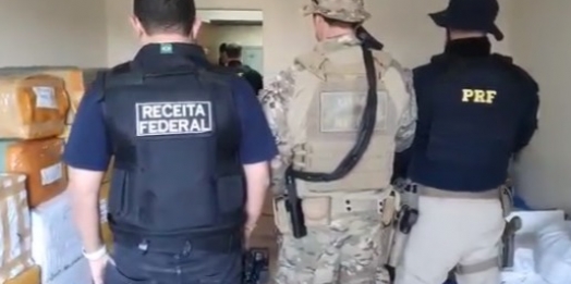 Receita Federal deflagra operação no combate ao contrabando e descaminho em Foz do Iguaçu