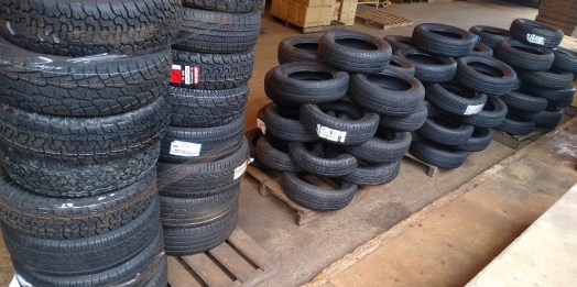 Receita Federal destina pneus à Prefeitura de Ramilândia