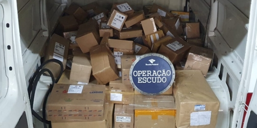 Receita Federal retém 309 volumes de remessas postais irregulares