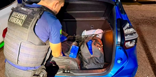 Receita Federal retém mais de 70 kg de substância análoga à maconha