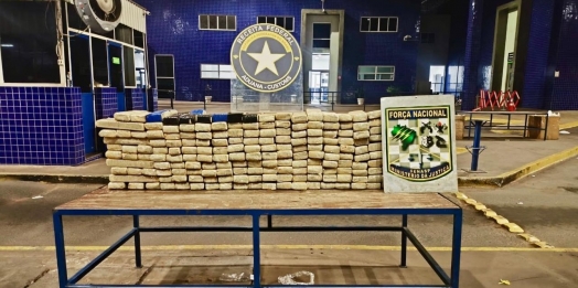 Receita Federal retém quase 150 kg de substância análoga à maconha na Ponte Internacional da Amizade
