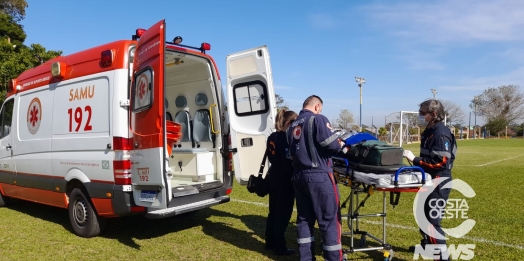 Recém-nascido em Santa Helena é transferido ao HU de Cascavel com apoio aéreo