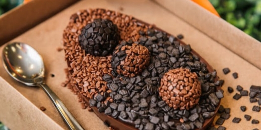 Recheio para ovo de colher - Brigadeiro de whisky