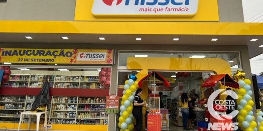 Rede de Farmácias Nissei inaugura primeira loja em São Miguel do Iguaçu