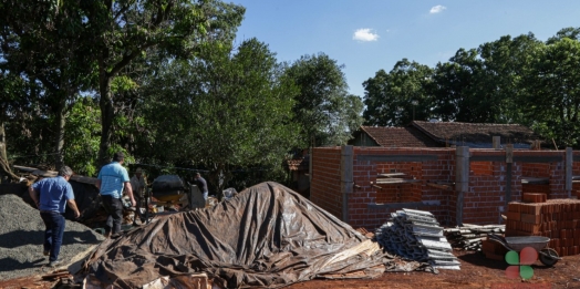 Reformas da Habitação Rural estão em andamento em Missal