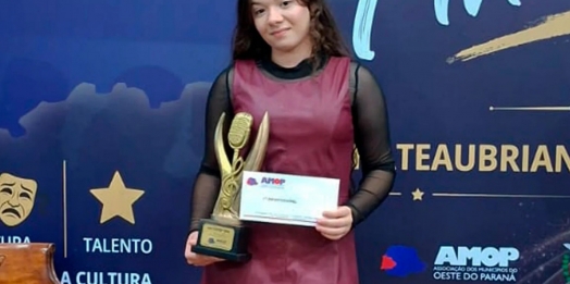 Representante de São Miguel do Iguaçu conquista título do Fermop 2026 na categoria Infantojuvenil