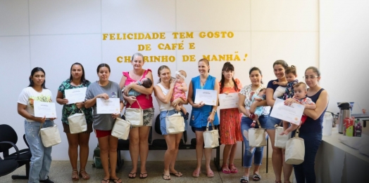 Grupo de Gestantes recebe Kits Maternidade em Serranópolis do Iguaçu