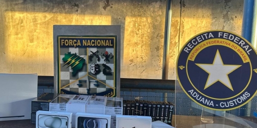 RF apreende cerca de R$ 130 mil em mercadorias na Ponte da Amizade