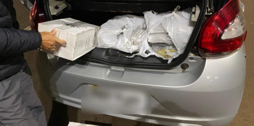 RFB, PRF e BPFRON retêm quatro veículos durante operações de rotina nesse fim de semana