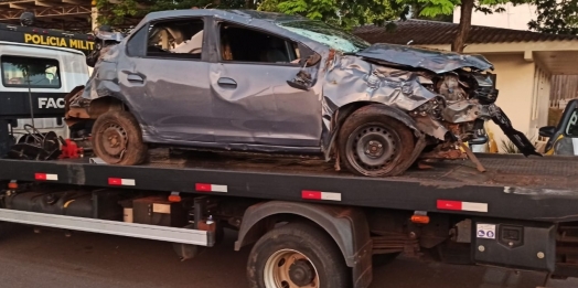 Rotam apreende em Luz Marina, veículo preparado para o transporte de ilícitos