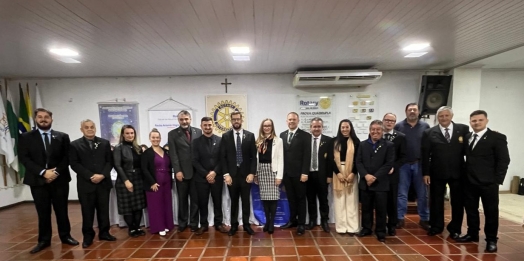Rotary Club de São Miguel do Iguaçu empossa novo presidente