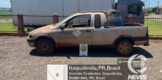 RPA da Polícia Militar de Itaipulândia recupera veículo roubado em 2006 no Paraguai