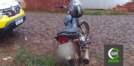 RPA recupera moto roubada em Medianeira