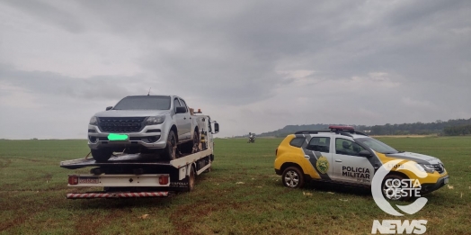 S-10 e cigarros são apreendidos no Interior de Santa Helena
