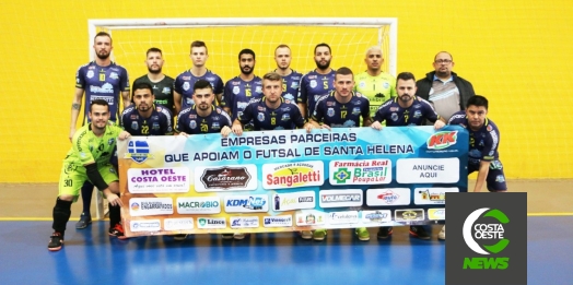 Santa Helena enfrenta São João do Ivaí amanhã pela Taça Bronze de Futsal