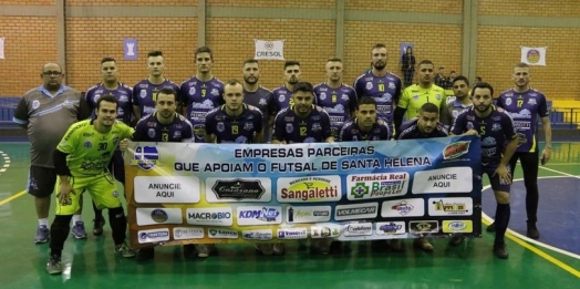 Santa Helena estreia domingo na terceira fase da Taça Bronze de Futsal