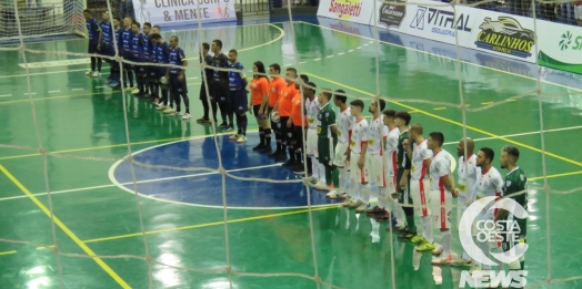 Santa Helena Futsal estreia na Série Bronze do Paranaense com empate diante do Palotina