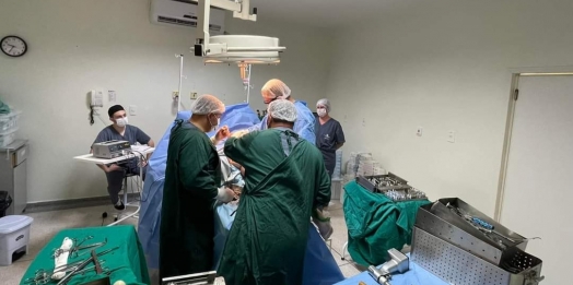 Santa Helena: primeira cirurgia de alta complexidade é realizada no Hospital Moacir Micheletto