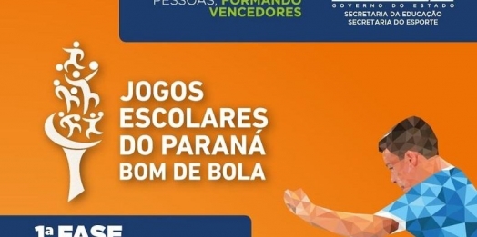 Santa Helena sedia 1ª Fase Regional dos Jogos Escolares do Paraná Bom de Bola